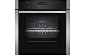 Neff N50 B6ACH7AN7B Single Slide&Hide Pyrolytic Oven - St/Steel